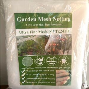 Garden Mesh Netting 8’x24’ NIB